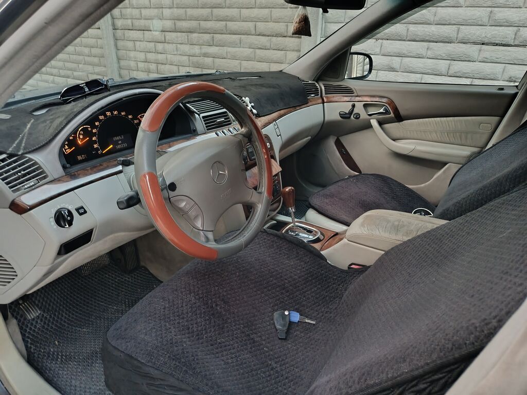 Mercedes-Benz S-Class: 2002 г., 3.2 л, Автомат, Бензин, Седан: фото 4