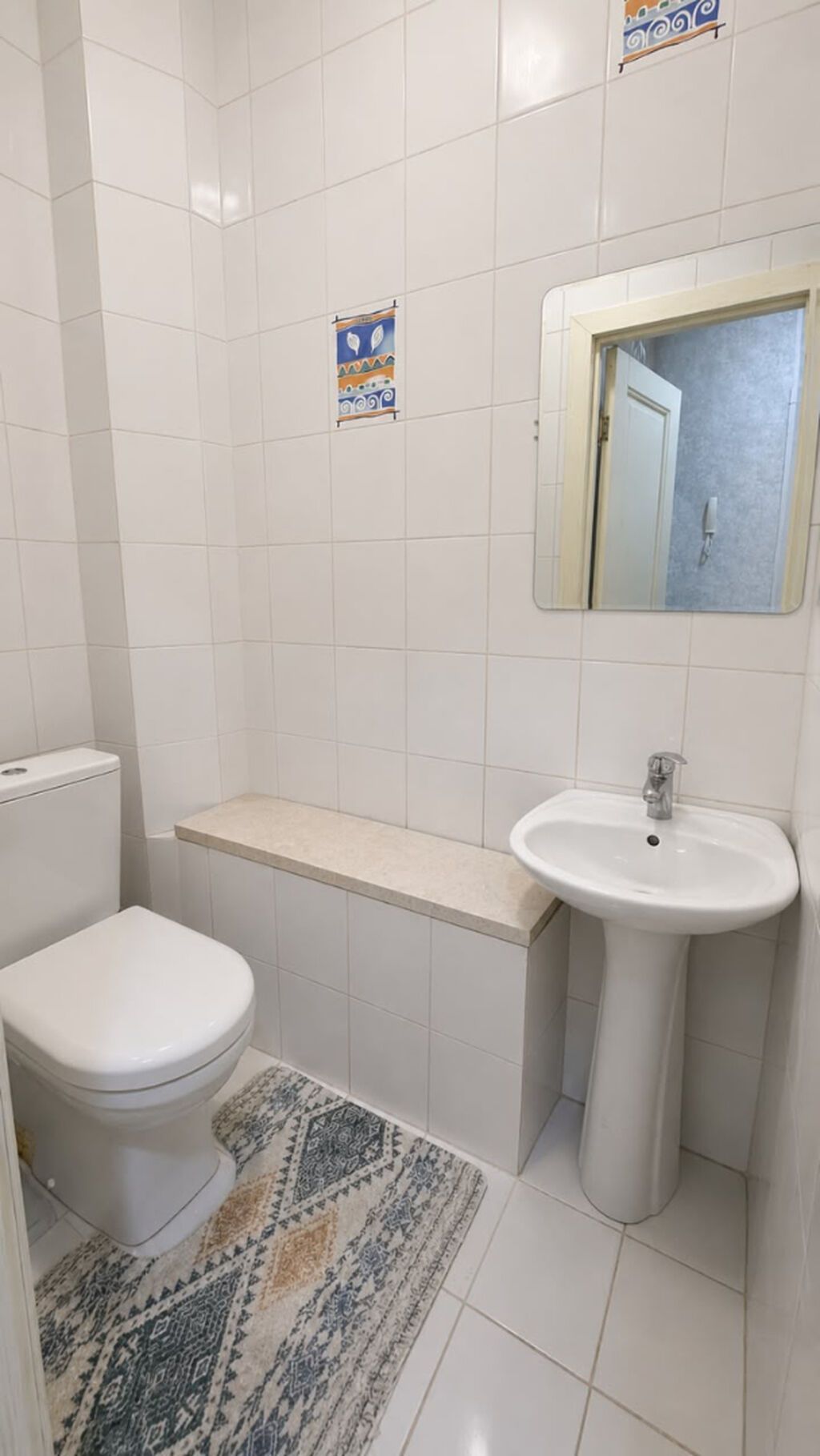 2 комнаты, 48 м², Дордой Плаза ТРЦ 105 серия, 5 этаж, Евроремонт: фото 8