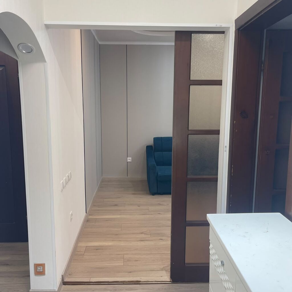 3 комнаты, 62 м², Дордой Плаза ТРЦ 105 серия, 1 этаж, Свежий ремонт: фото 4