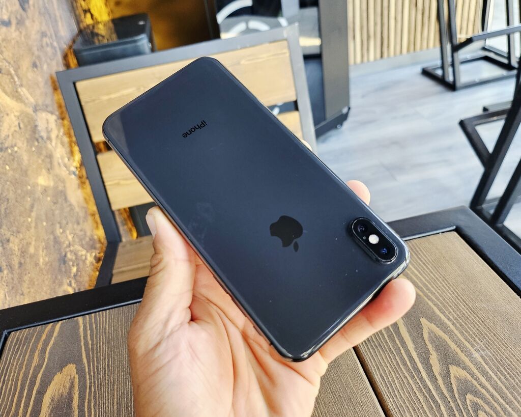 IPhone Xs Max, Б/у, 256 ГБ, Space Gray, Чехол, 100 %: фото 2