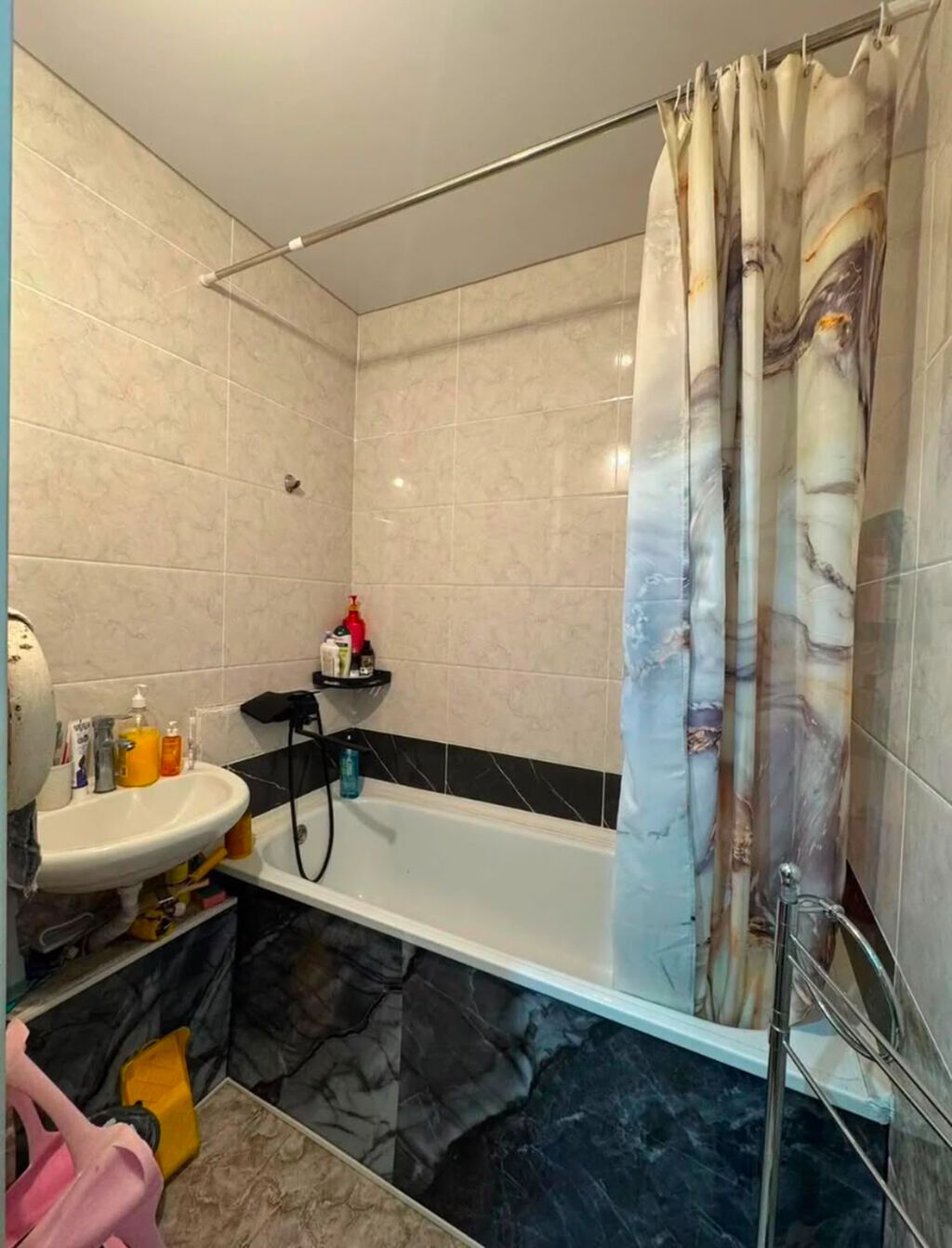 3 комнаты, 70 м², Джал мкр (в т.ч. Верхний, Нижний, Средний) 106 серия, 9 этаж, Свежий ремонт: фото 7