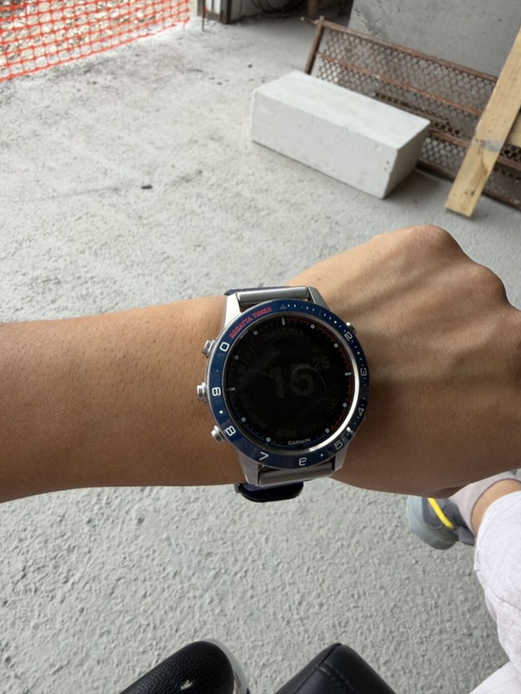 Garmin MARQ Captain (1-го поколения) Оригинальный жаккардовый ремешок — фото 1
