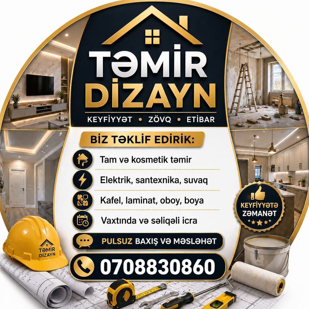 Təmir və dizayn xidmətləri - 3