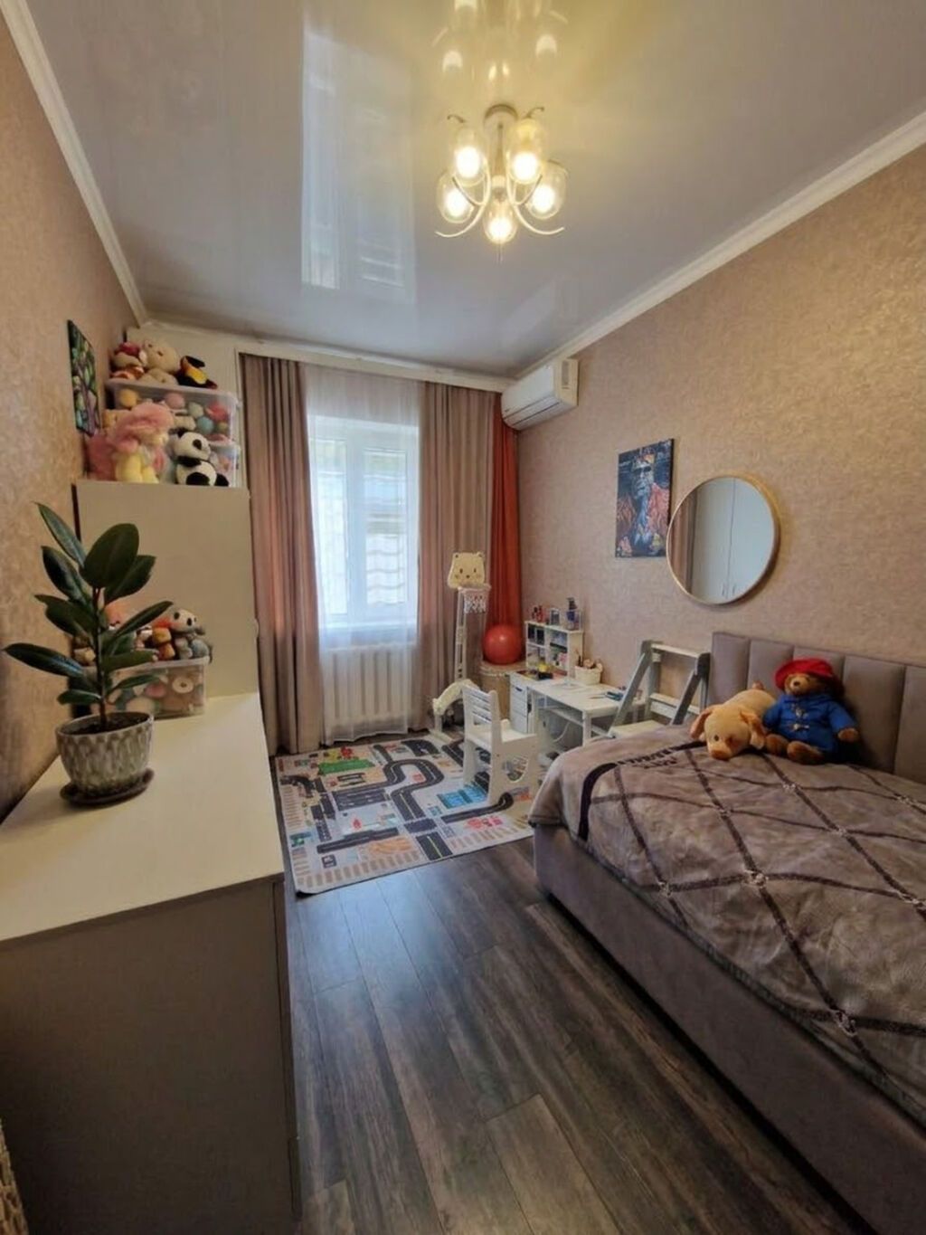 3 комнаты, 60 м², Асанбай мкр 105 серия, 5 этаж, Косметический ремонт: фото 5
