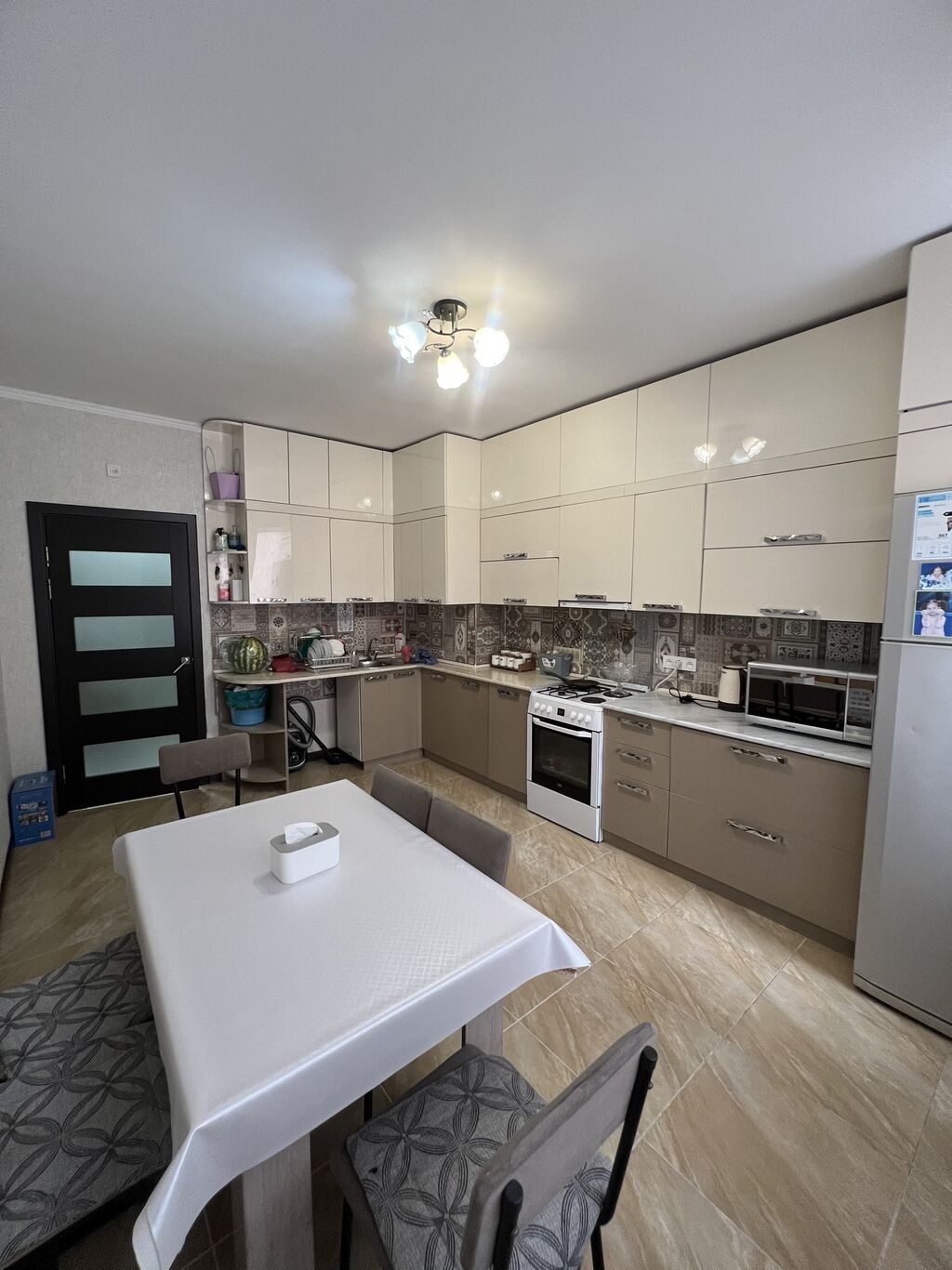 2 комнаты, 68 м², Тунгуч мкр Элитка, 4 этаж, Евроремонт: фото 3