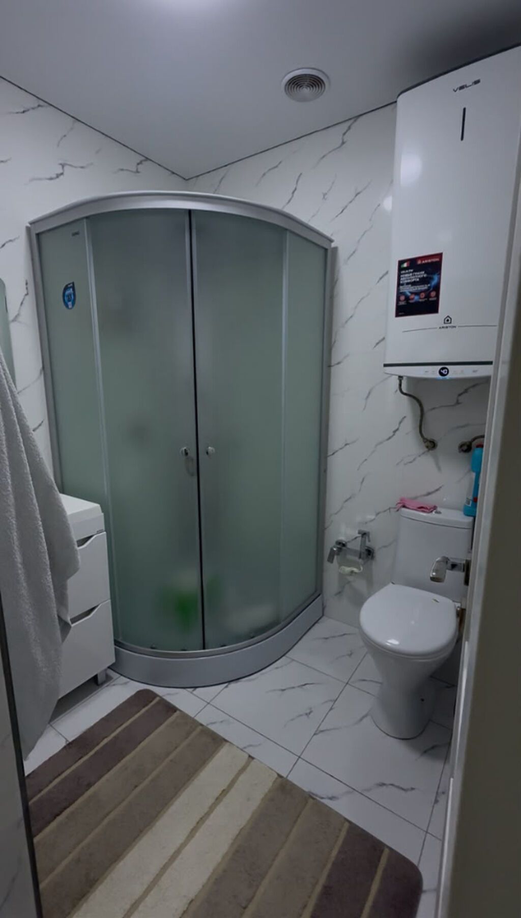 2 комнаты, 70 м², ул. Алматинка / Чуй Элитка, 3 этаж, Дизайнерский ремонт: фото 5