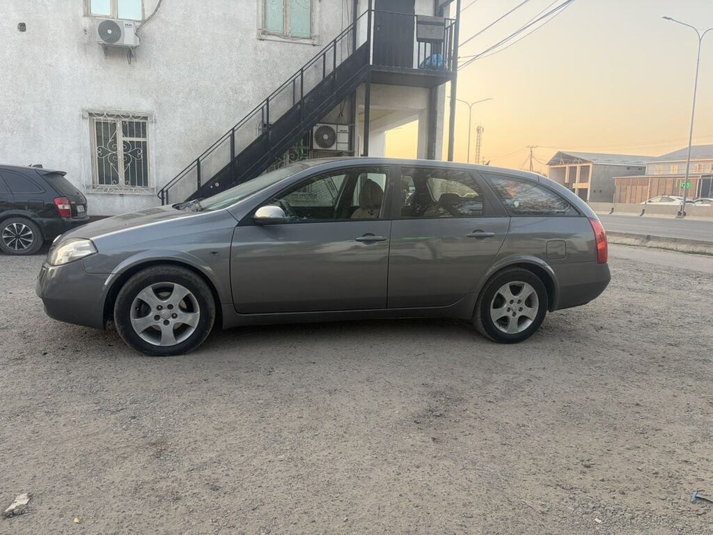 Nissan Primera: 2002 г., 2 л, Вариатор, Бензин, Универсал: фото 2
