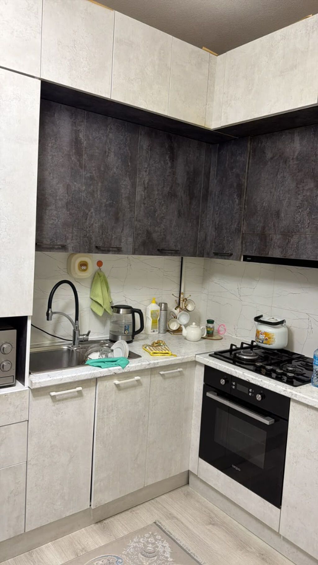 3 комнаты, 80 м², Асанбай мкр Элитка, 9 этаж, Свежий ремонт: фото 7