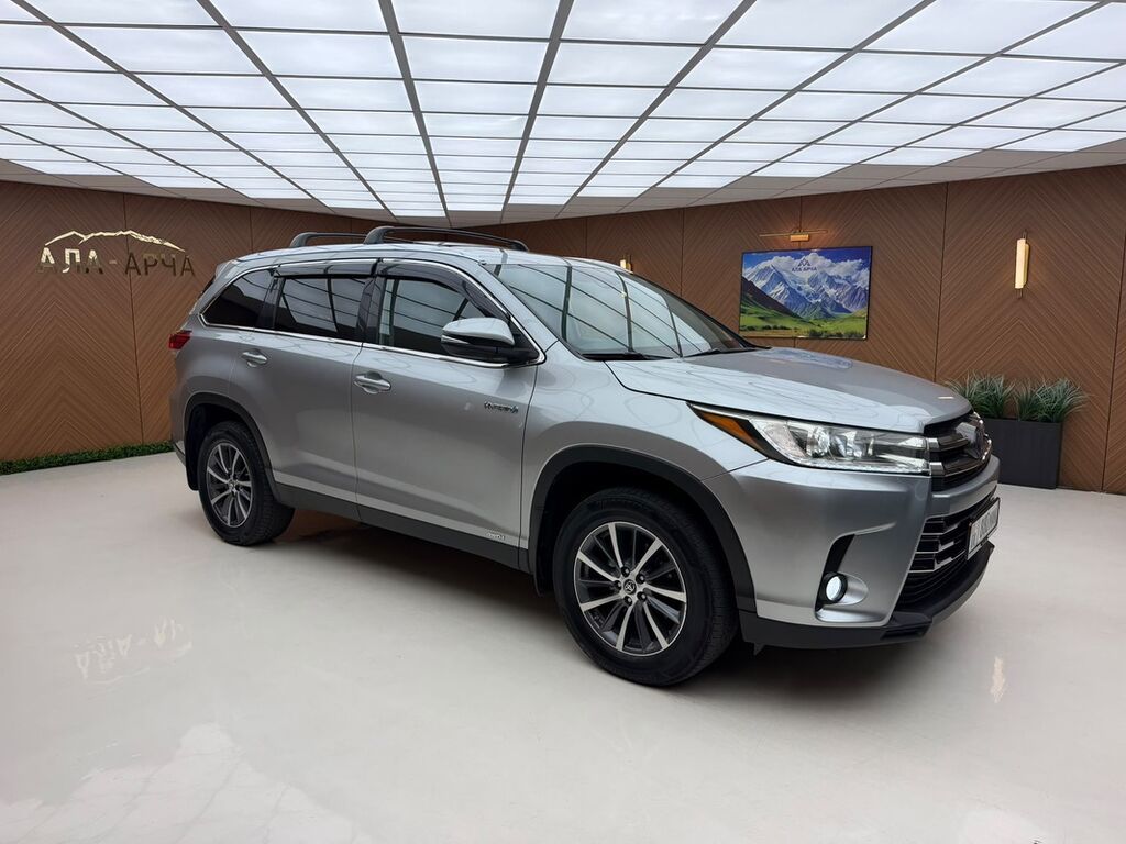 Toyota Highlander: 2019 г., 3.5 л, Автомат, Гибрид, Кроссовер: фото 3