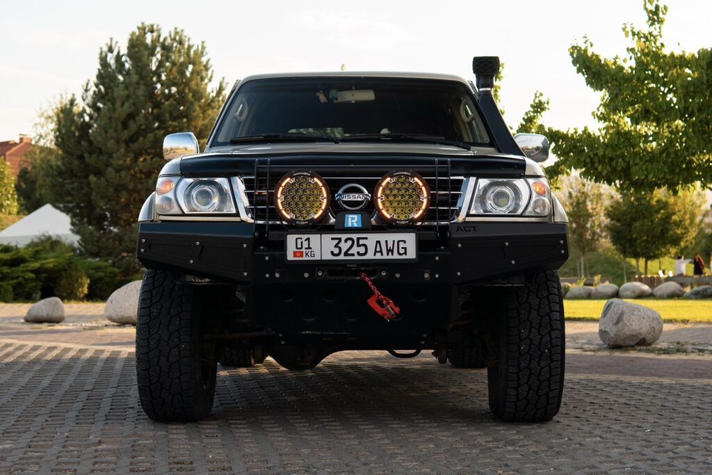 Nissan Patrol: 2003 г., 4.8 л, Автомат, Газ, Внедорожник: фото 2