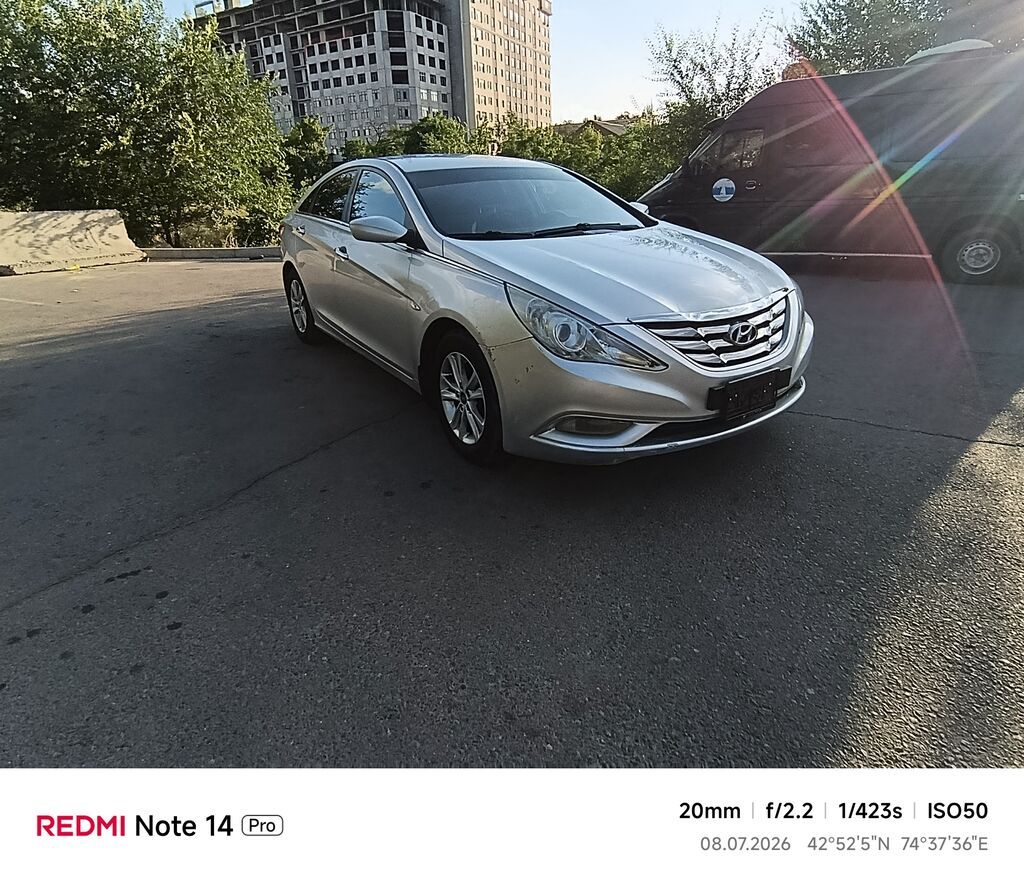 Hyundai Sonata: 2009 г., 2 л, Автомат, Газ, Седан — фото 3