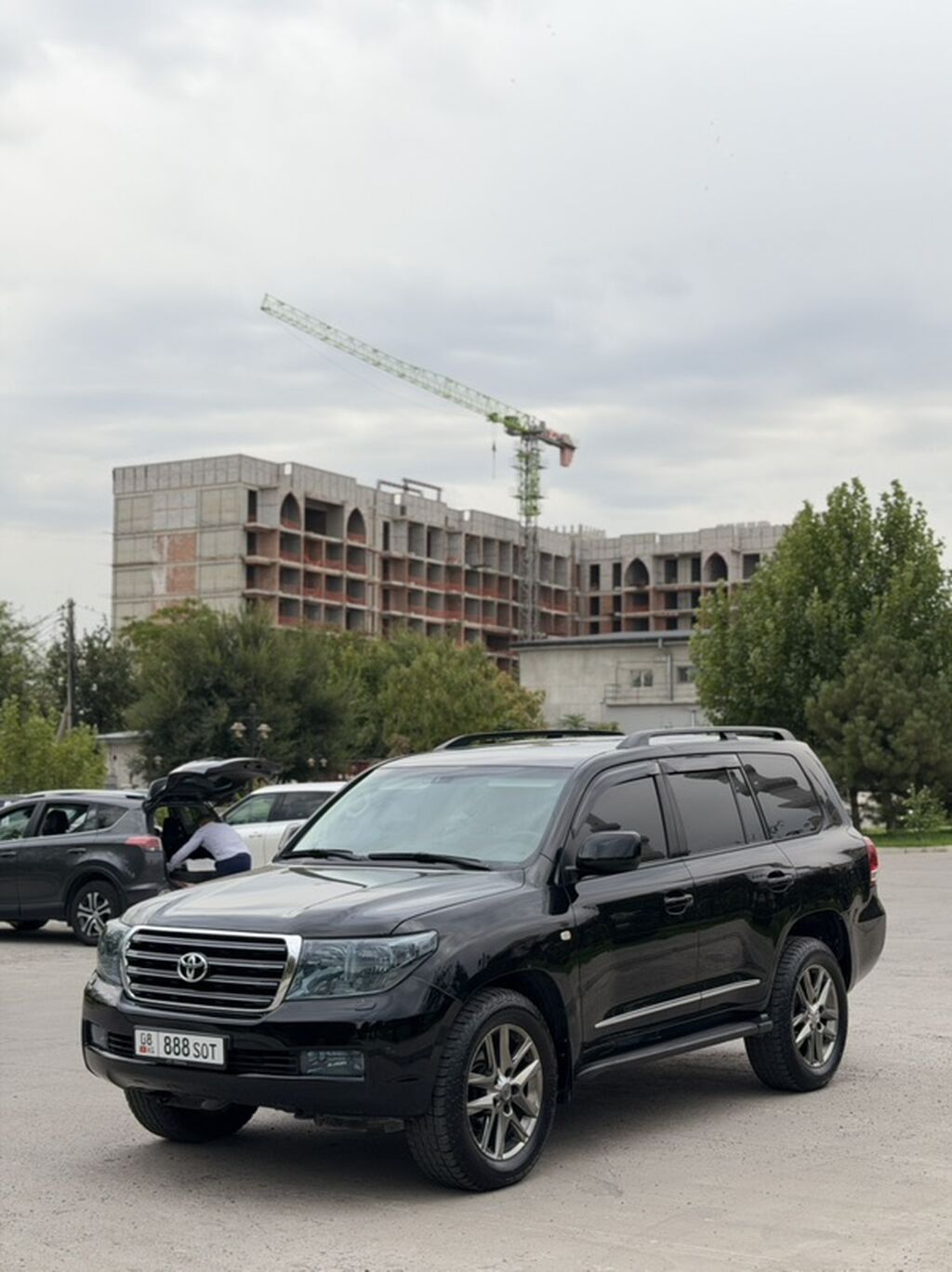 Toyota Land Cruiser: 2008 г., 4.5 л, Автомат, Дизель, Внедорожник: фото 2