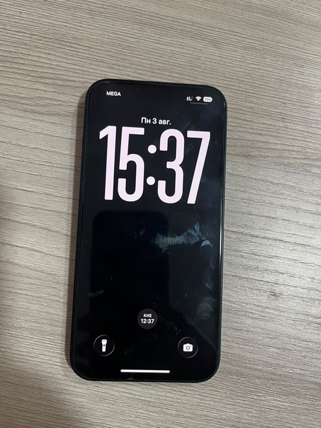 IPhone 14, Б/у, 128 ГБ, Черный, Защитное стекло, Чехол, Коробка, 85 %: фото 2