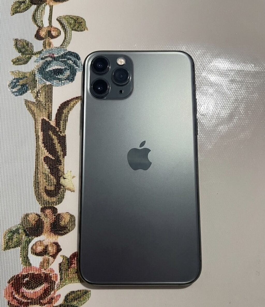 IPhone 11 Pro, Б/у, 64 ГБ, Space Gray, Наушники, Зарядное устройство, Коробка, 73 %: фото 2