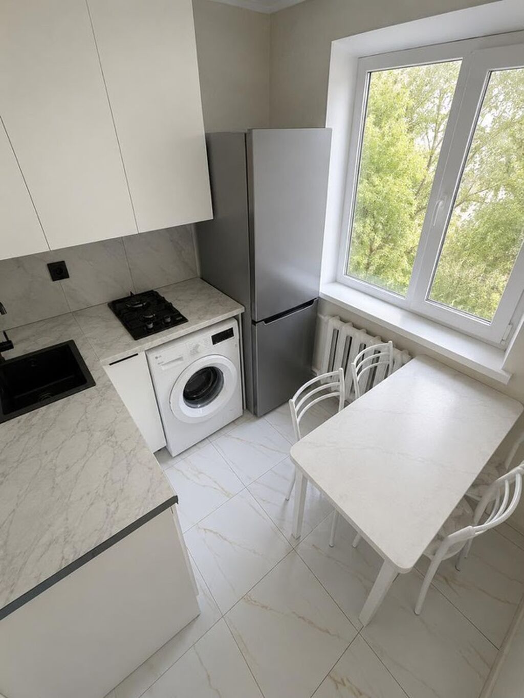 2 комнаты, 44 м², 6 мкр 104 серия, 4 этаж, Дизайнерский ремонт: фото 7