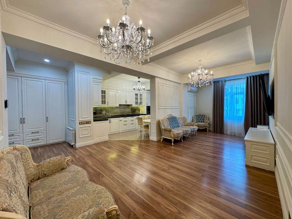 3 комнаты, 100 м², Ала-Арча ТРЦ Элитка, 6 этаж, Дизайнерский ремонт: фото 3