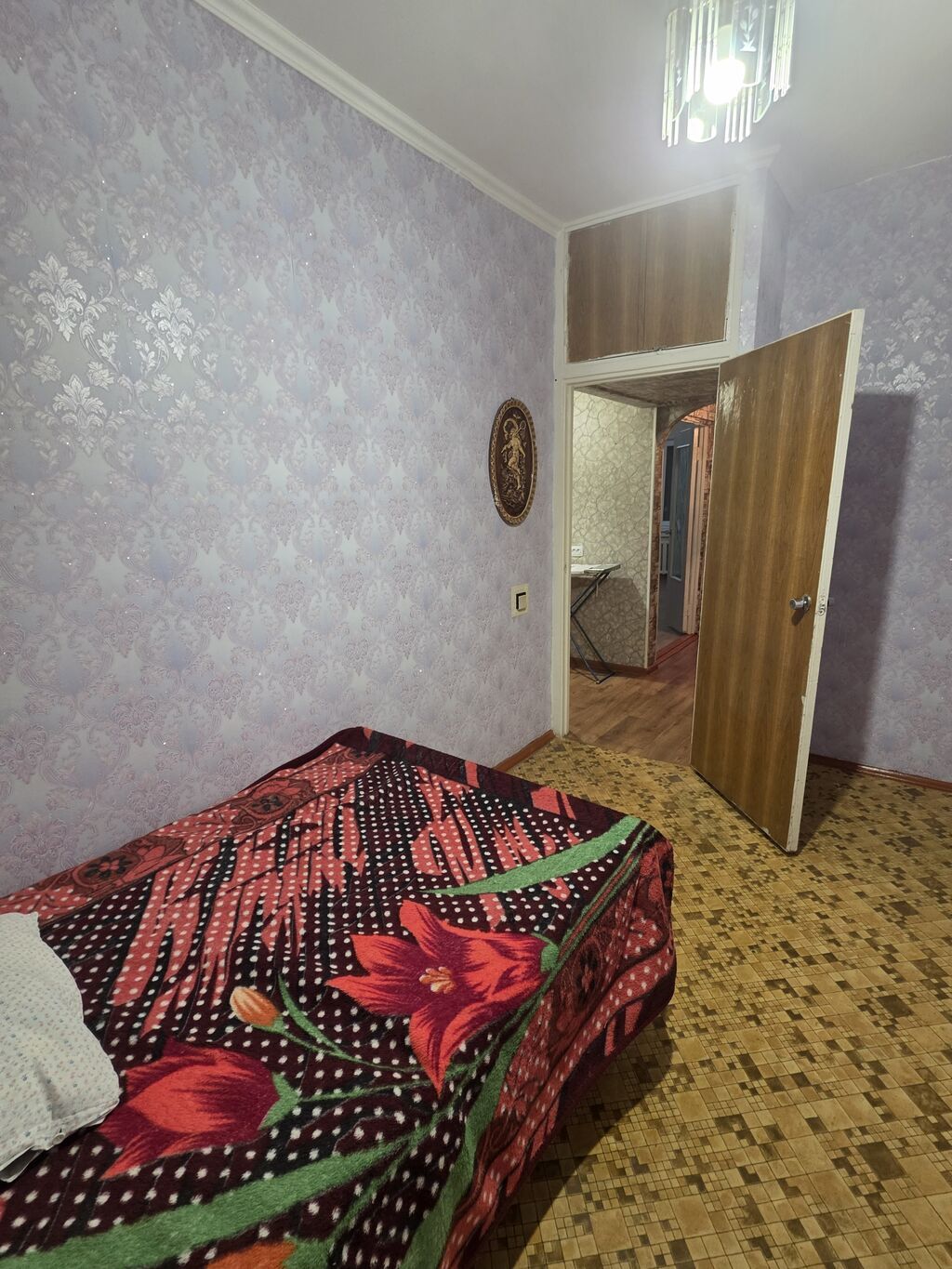 3 комнаты, 66 м², Асанбай мкр 105 серия, 1 этаж, Косметический ремонт: фото 5