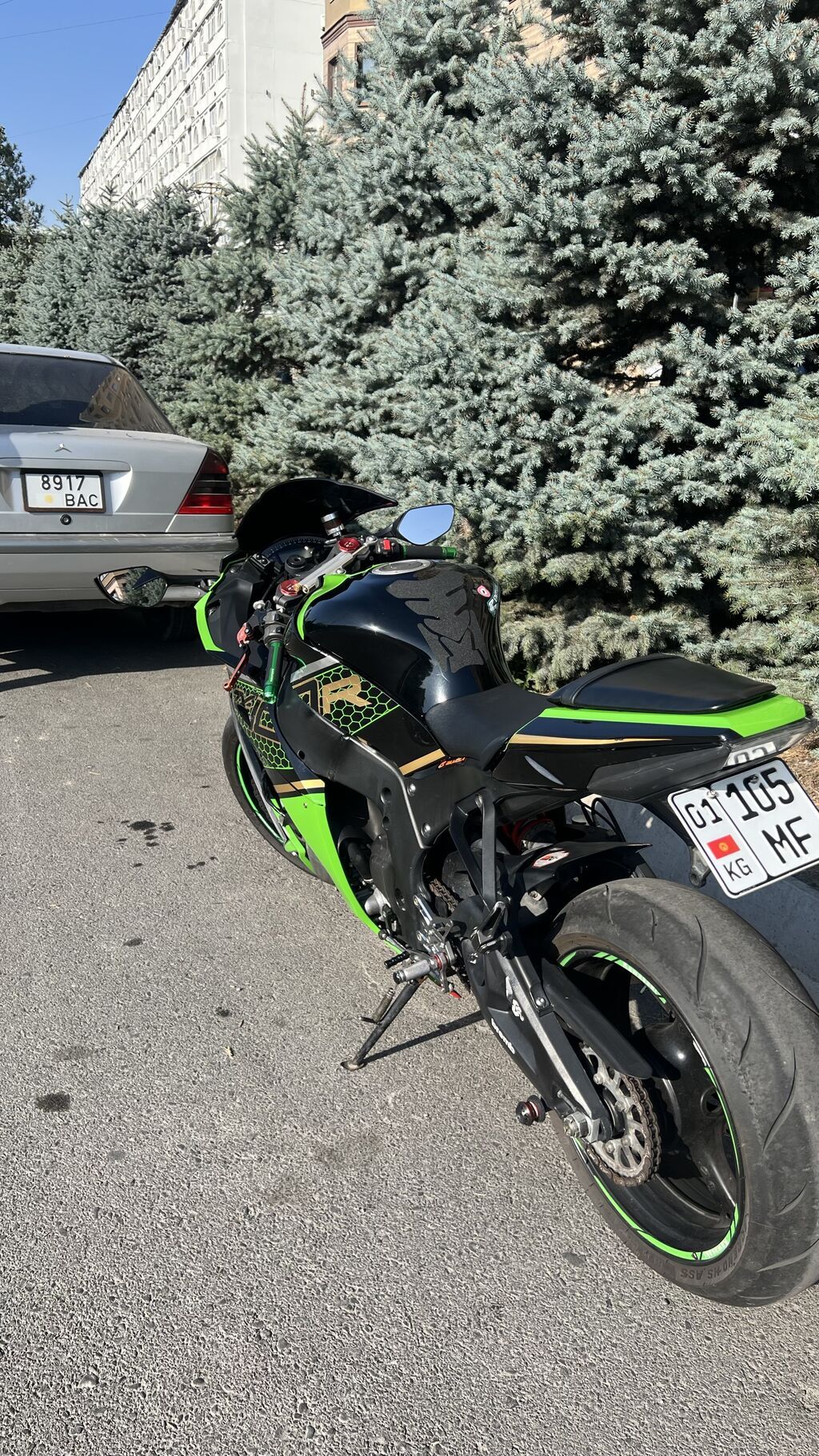 Спортбайк Kawasaki, 1000 куб. см, Бензин, Взрослый, Б/у: фото 2