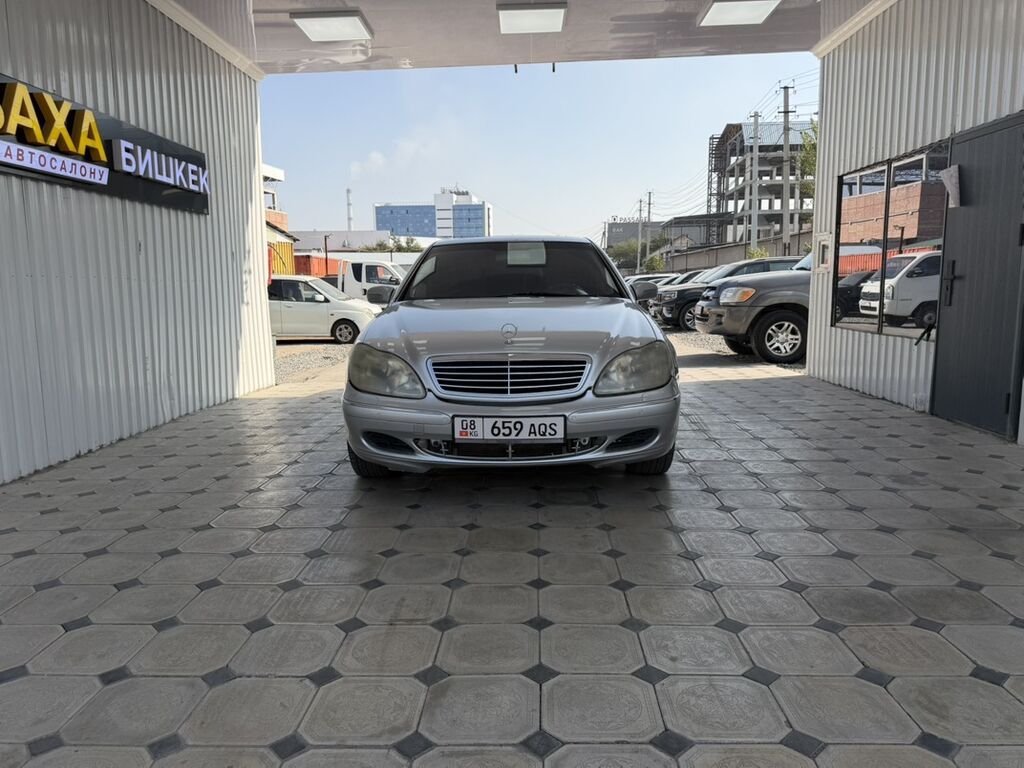 Mercedes-Benz S-Class: 2000 г., 5 л, Автомат, Бензин, Седан: фото 8