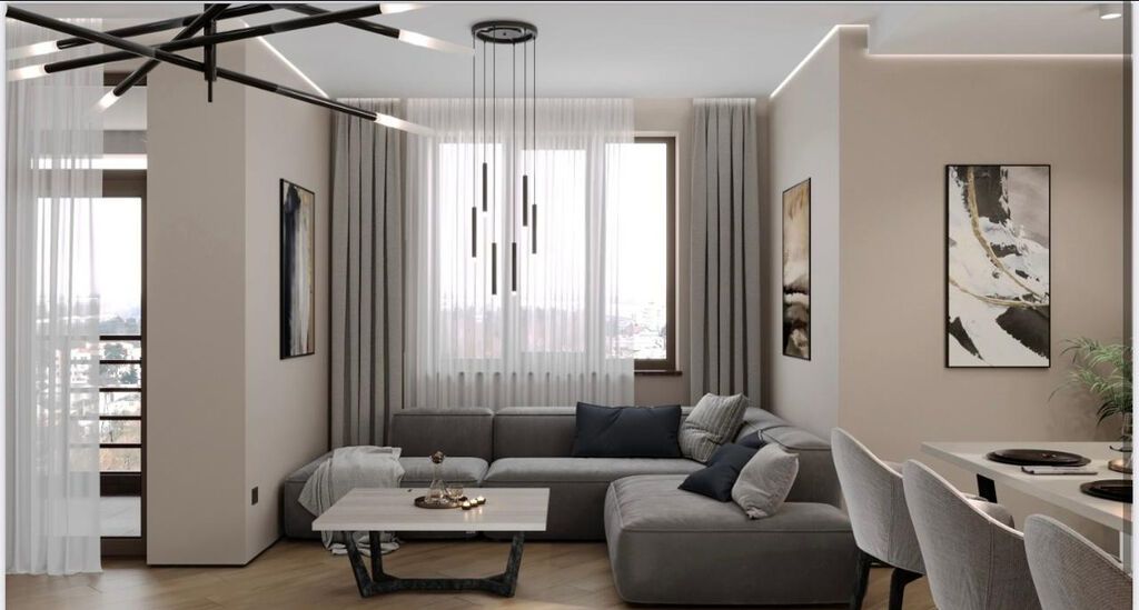 3 otaqlı, Yeni tikili, 137 kv. m