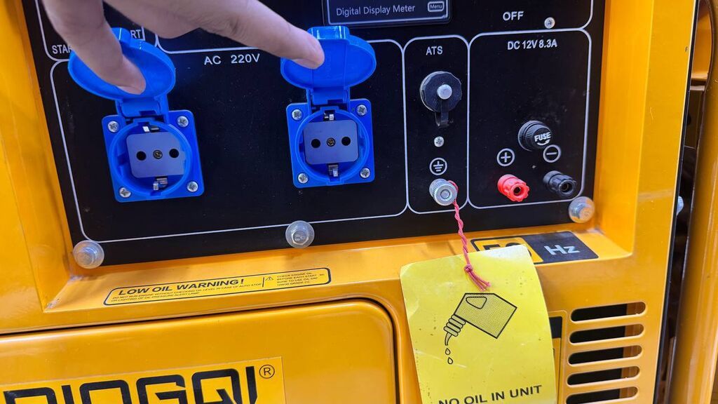 Дизельный генератор DINGQI Silent Generator 5.0 kW Основные: фото 2