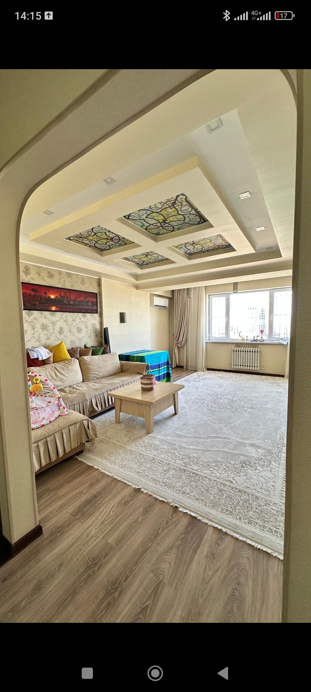 3 комнаты, 90 м², Ортосайский рынок / базар Элитка, 10 этаж, Евроремонт: фото 4
