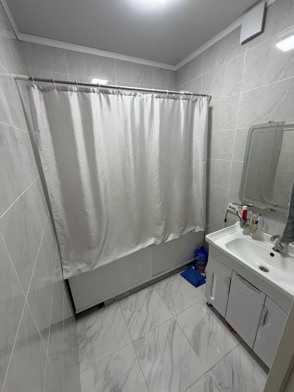 3 комнаты, 84 м², Кок-Жар ж/м 108 серия, 9 этаж, Свежий ремонт: фото 6