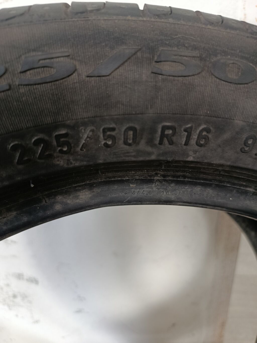 Шины 225 / 50 / R 16, Лето, Б/у, 1 шт, Легковые, Япония, Pirelli: фото 3