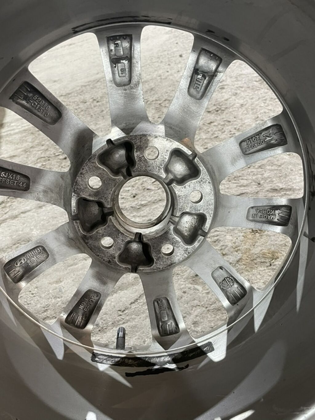Оригинальное колесо Hyundai, Kia с шиной Goodyear - Диск литой, 16": фото 2