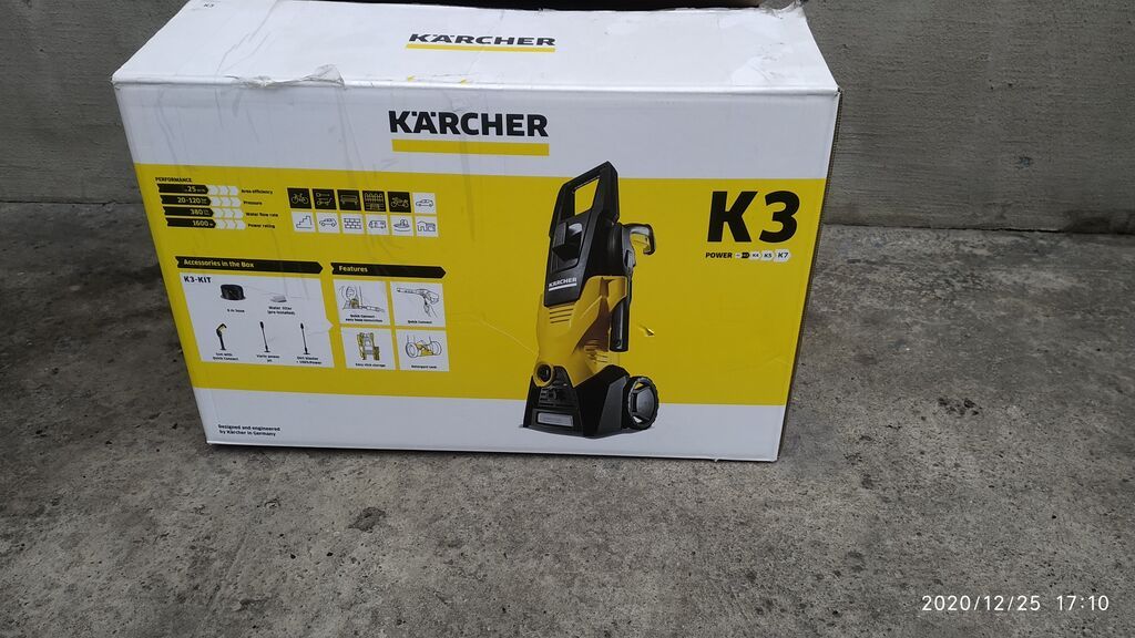 Мойка высокого давления, Новый, Karcher, Электрическая, Самовывоз, Платная доставка: фото 1