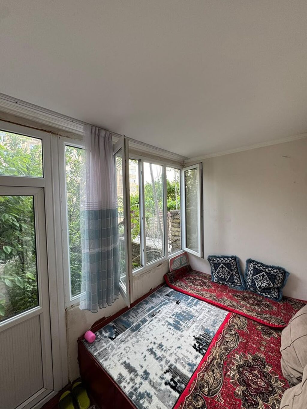 3 комнаты, 60 м², Ошский мкр., 105 серия, 1 этаж, Косметический ремонт: фото 5
