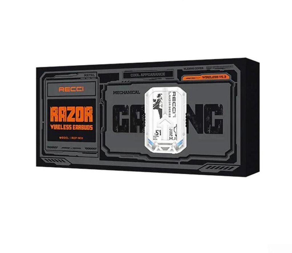 Simsiz qulaqlıqlar Recci Razor Wereless Earbuds REP-W51 Qulaqlıq növü