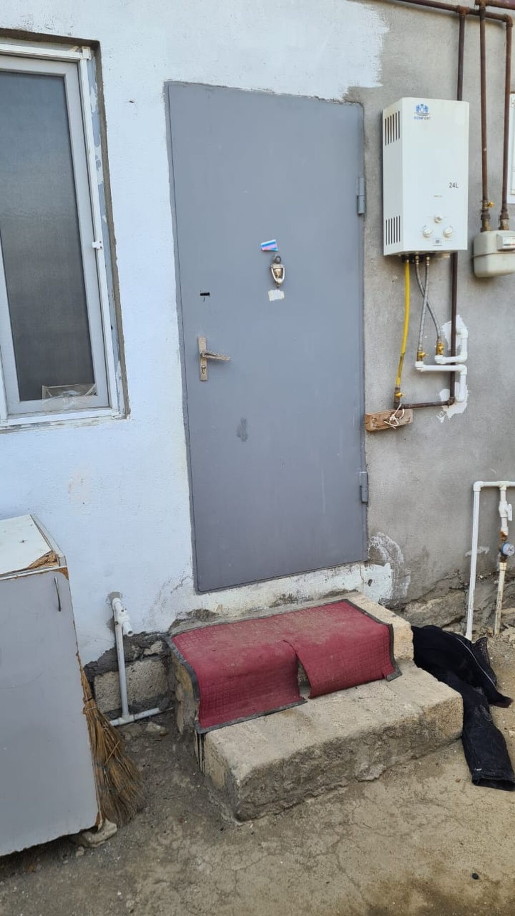 45 kv. m, 1 otaqlı, Qaz, İnternet, Kanalizasiya