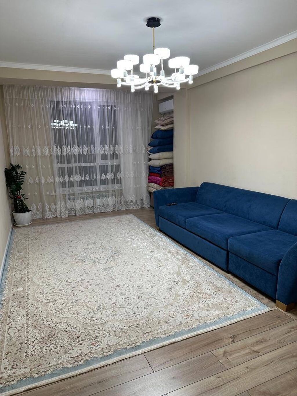 2 комнаты, 68 м², Кок-Жар ж/м Элитка, 11 этаж, Евроремонт: фото 4