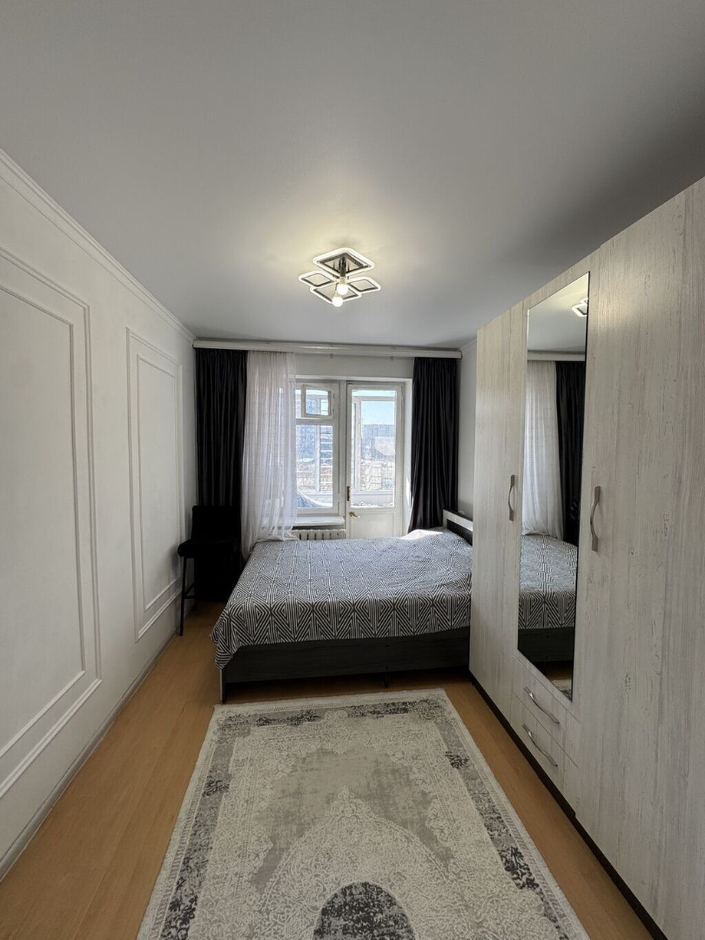 2 комнаты, 56 м², Восток-5 мкр 4 этаж, Евроремонт: фото 2