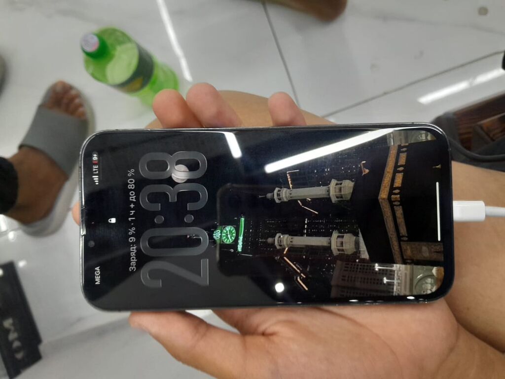 IPhone 13 Pro, 256 ГБ, цвет Graphite Дисплей и аккумулятор заменен: фото 1
