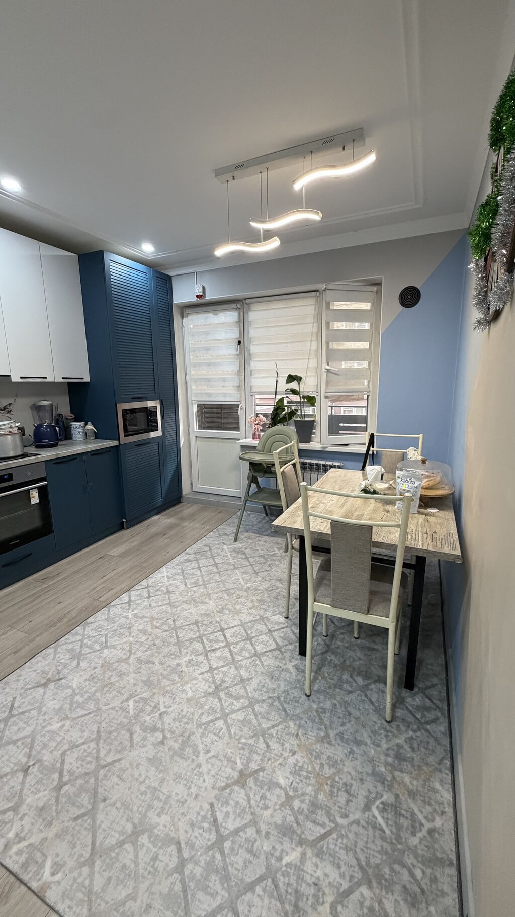 3 комнаты, 85 м², Кок-Жар ж/м 108 серия, 2 этаж, Дизайнерский ремонт: фото 6