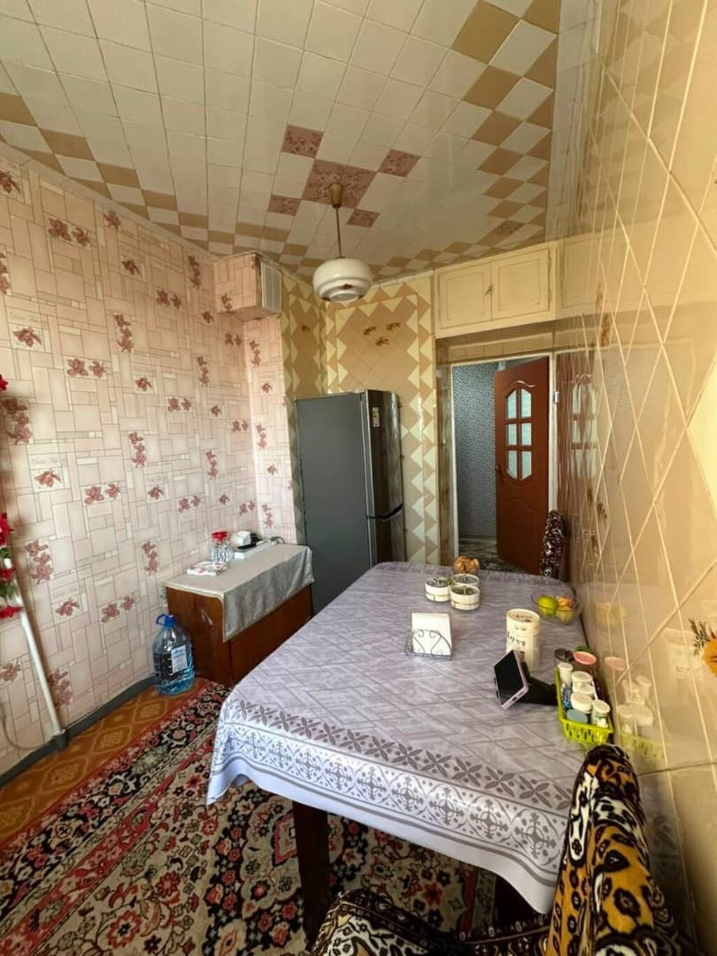 3 комнаты, 68 м², Таатан ТЦ Индивидуалка, 5 этаж, Косметический ремонт: фото 8