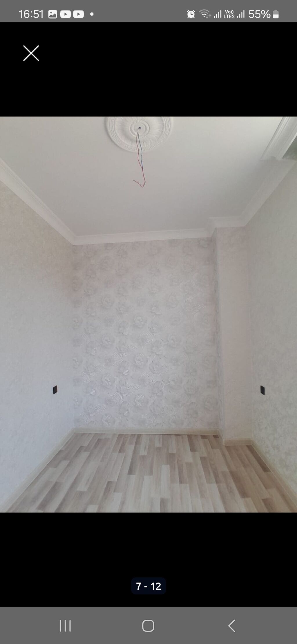 2 otaqlı, Yeni tikili, 55 kv. m