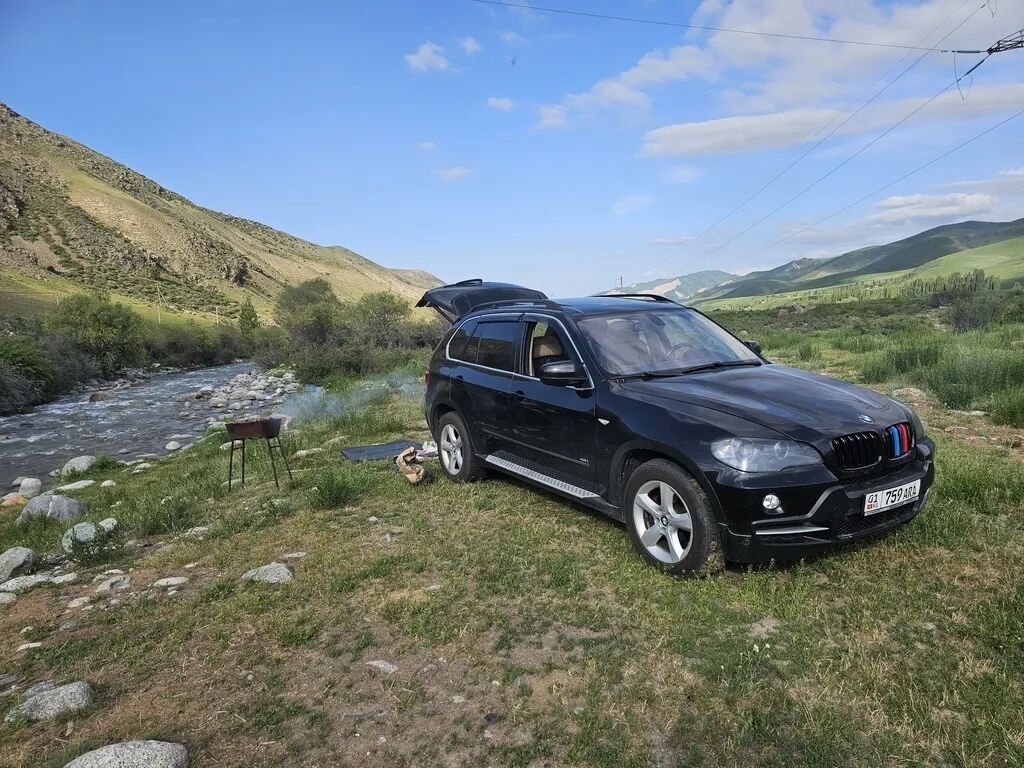 BMW X5: 2007 г., 4.8 л, Автомат, Газ, Кроссовер — фото 8