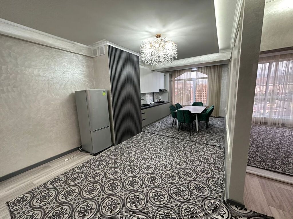 2 комнаты, 56 м², Кок-Жар мкр Элитка, 12 этаж, Евроремонт: фото 6