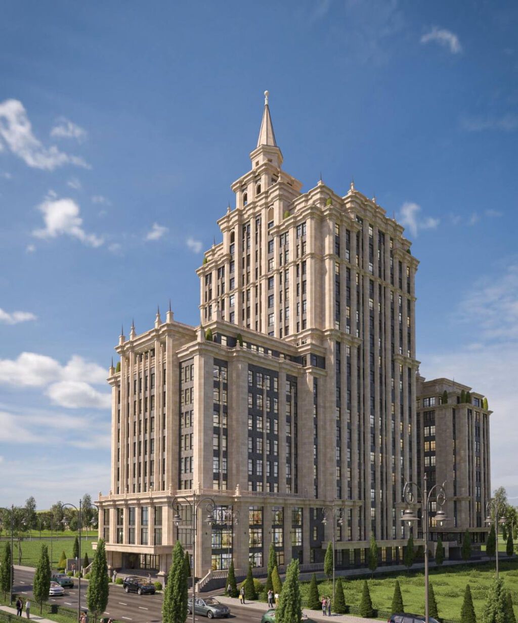 1 комната, 45 м², Золотой квадрат Элитка, 16 этаж, ПСО (под самоотделку): фото 4