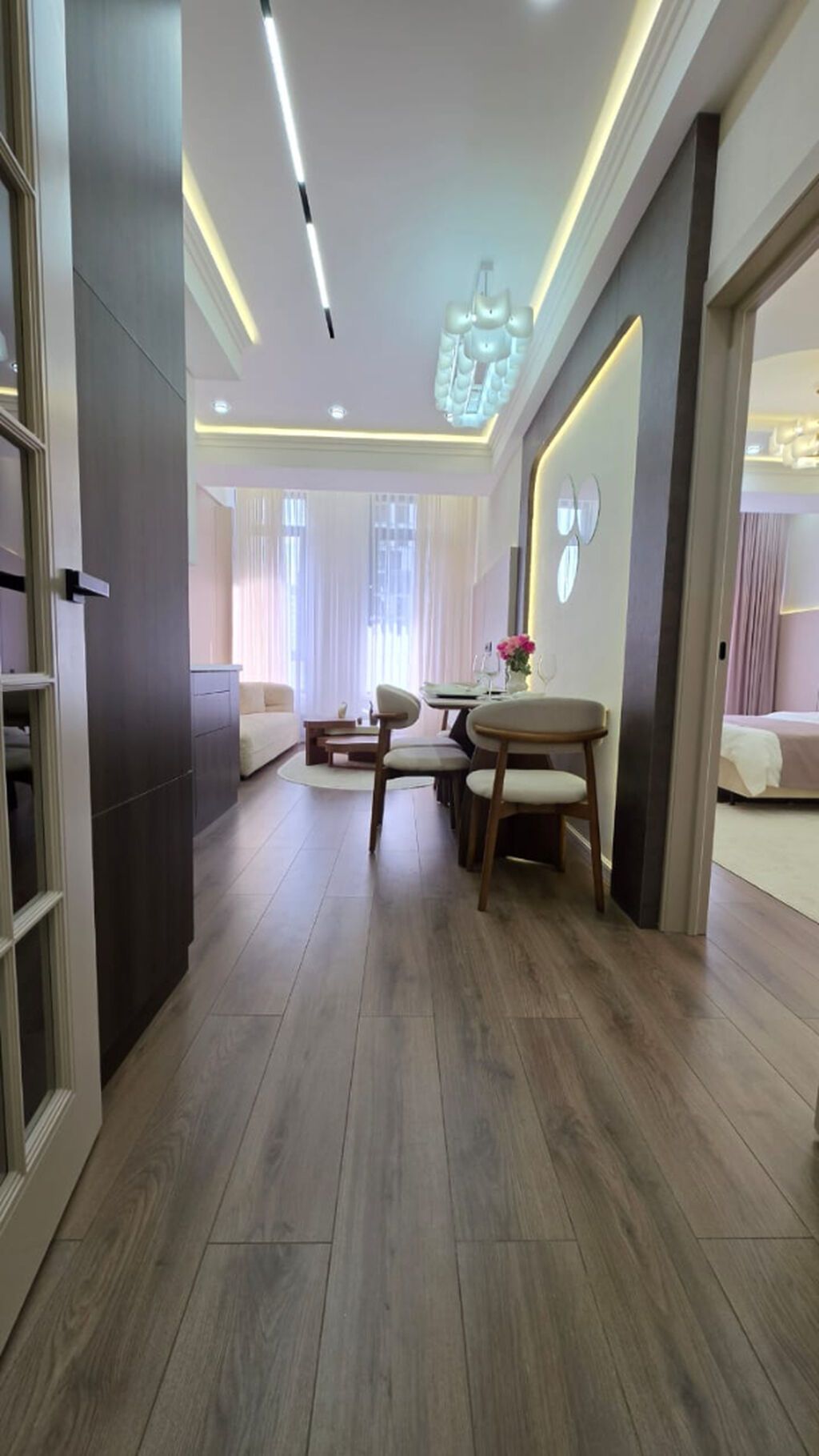 Студия, 48 м², Асанбай мкр Элитка, 13 этаж, Дизайнерский ремонт: фото 5