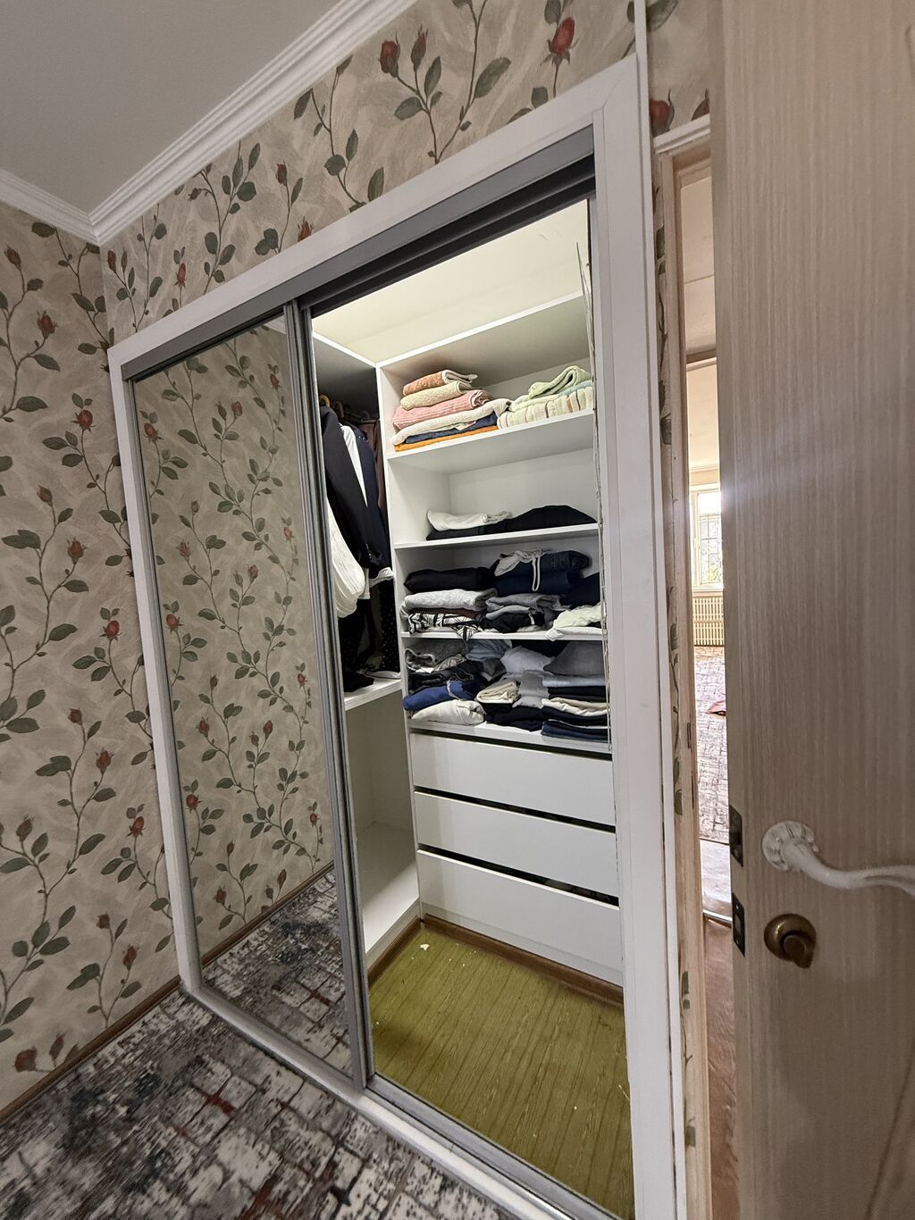 3 комнаты, 58 м², Дордой Плаза ТРЦ 104 серия, 5 этаж, Косметический ремонт: фото 5