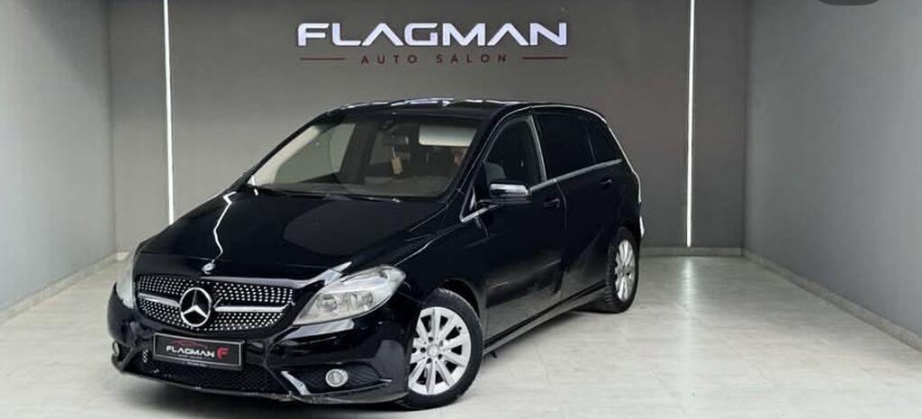 Mercedes-Benz B-Class 2012, 1.6 л, автомат, черный: фото 3