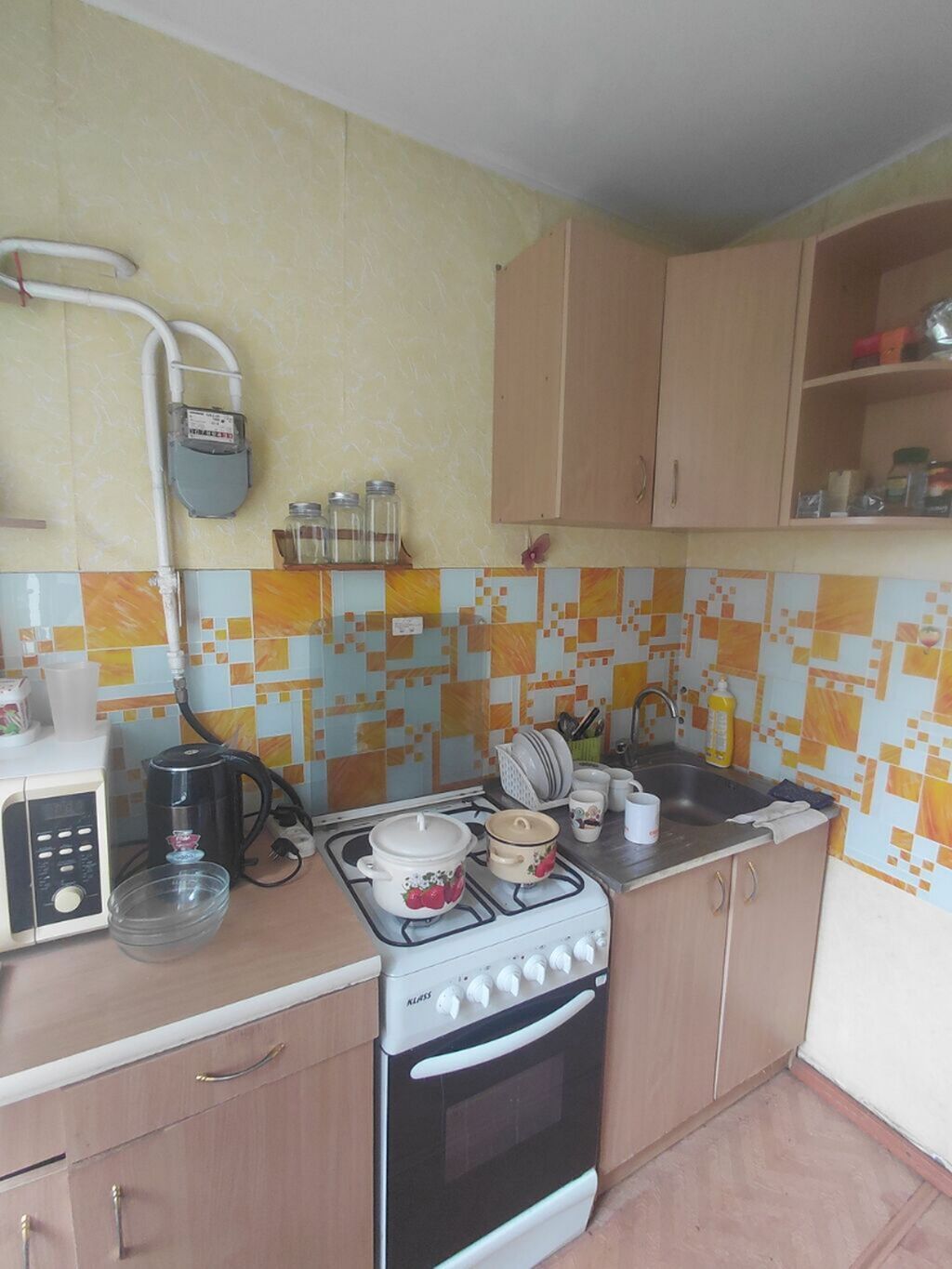 1 комната, 32 м², 6 мкр 104 серия, 4 этаж, Косметический ремонт: фото 3