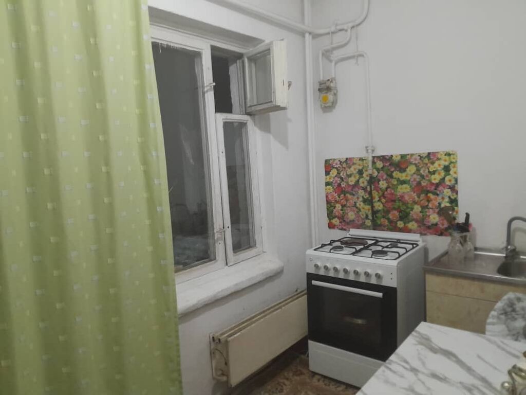 1 комната, 38 м², Аламедин-1 мкр 105 серия, 1 этаж, Старый ремонт: фото 6