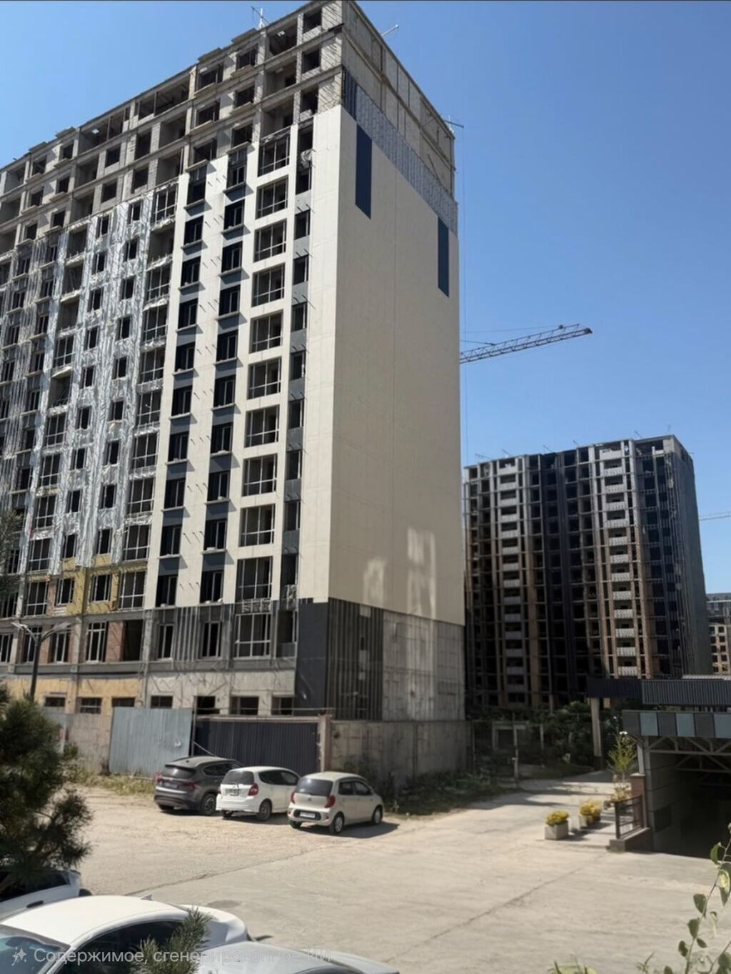1 комната, 51 м², Ала-Арча ТРЦ Элитка, 3 этаж, ПСО (под самоотделку)