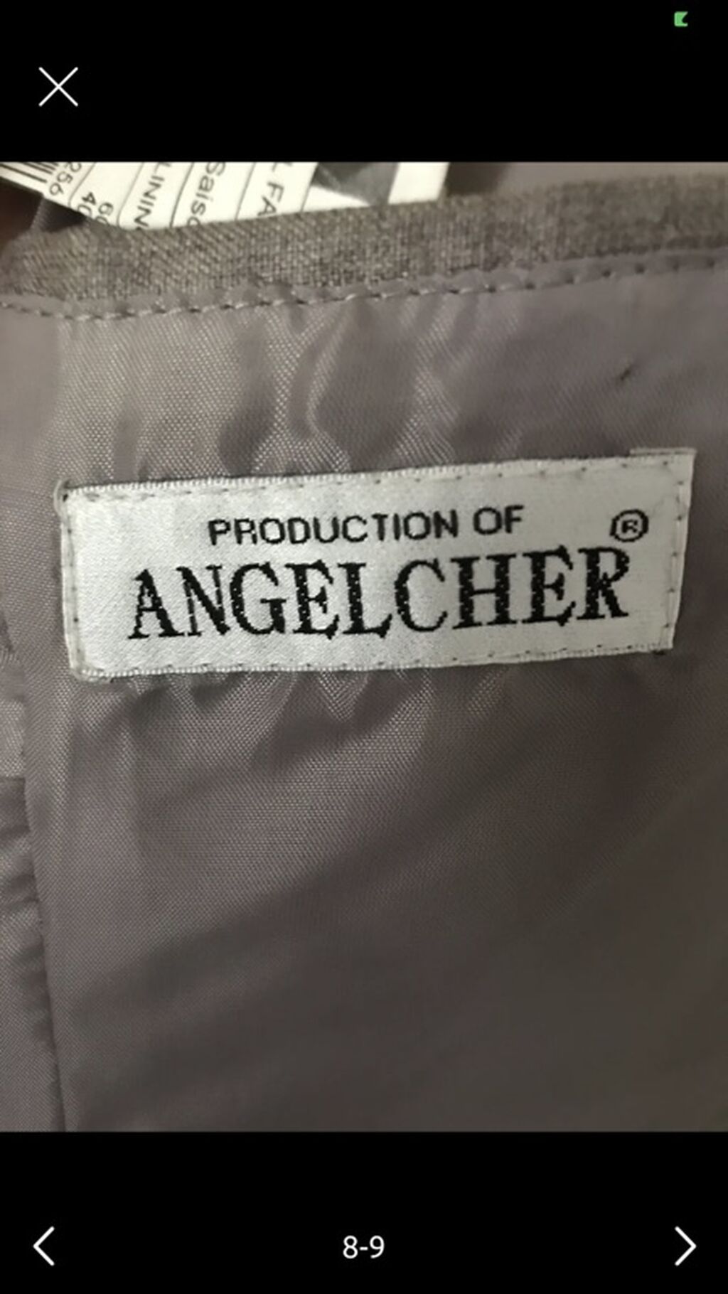 Мужской классический пиджак Angelcher - Цвет: серый меланж - Фасон: фото 4
