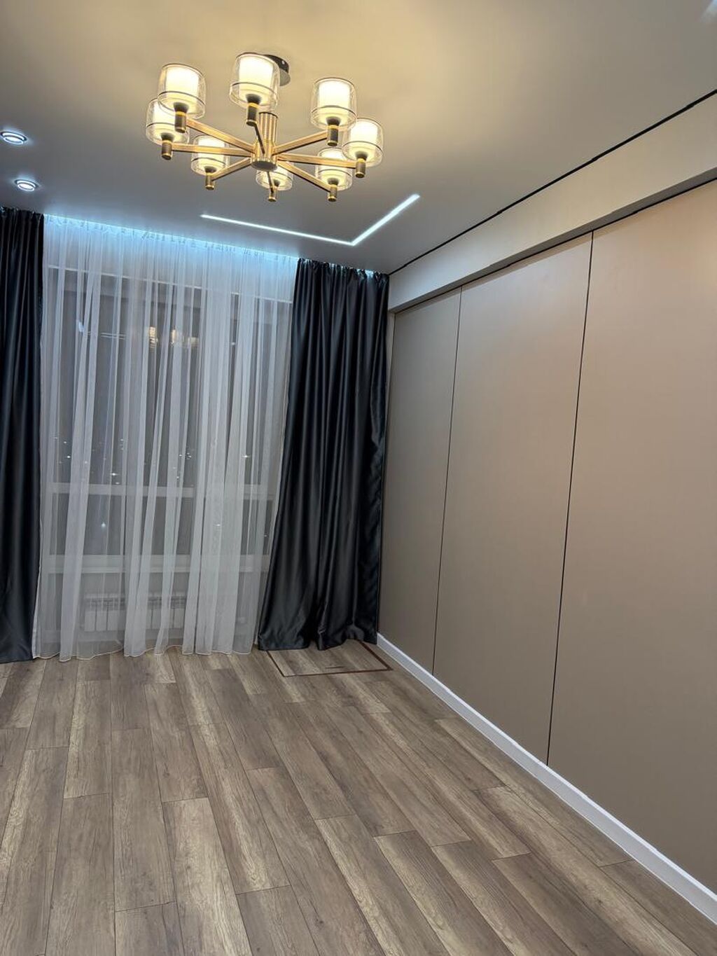 3 комнаты, 72 м², Пишпек Элитка, 14 этаж, Дизайнерский ремонт: фото 2